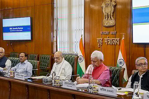 HM Shah holds review meeting